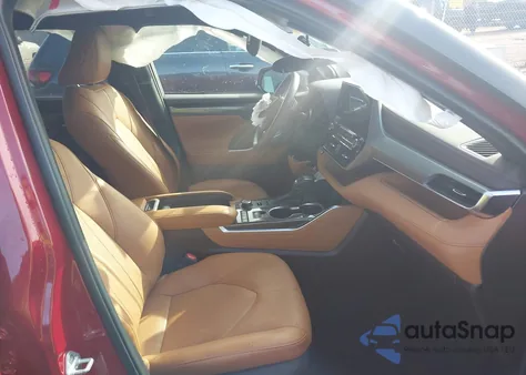 2021 Toyota Highlander Platinum from USA, damaged, VIN 5TDFZRBHXMS144360